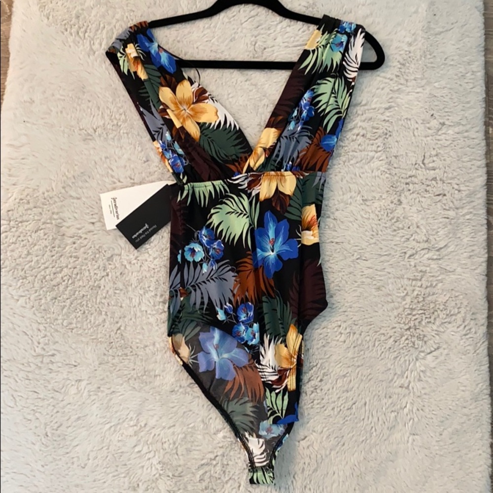 Floral bodysuit